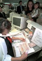 Japan Airlines conducts Y2K drill